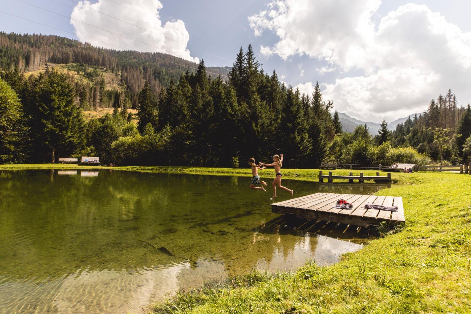 Almfamilyhotel Scherer Obertilliach Dış mekan fotoğraf
